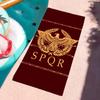 Модный принт SPQR Полотенце Сушильное Полотенце для Ванны Применимо для Легкого Плавания Кемпинга Йоги Пляжа На Открытом Воздухе