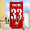 Arsenal Beach Towel Super Soft Microfiber Quickdry Fabric Comfortable Lightweight