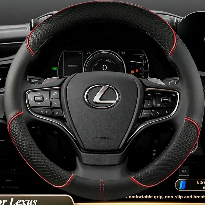 Кожаный чехол на руль автомобиля для Lexus UX250h ES350 IX 600 CT200h ES IS RX NX 300h 400H IX570 RX400h IS460 IS400 RX450h