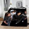 3D Т-Токио оФ Группа H-Отель Музыка Певец Фланелевое Одеяло Мягкий Плед Искусство Для Домашнего Декора Спальня Кровать Диван Пикник Фанаты Подарки