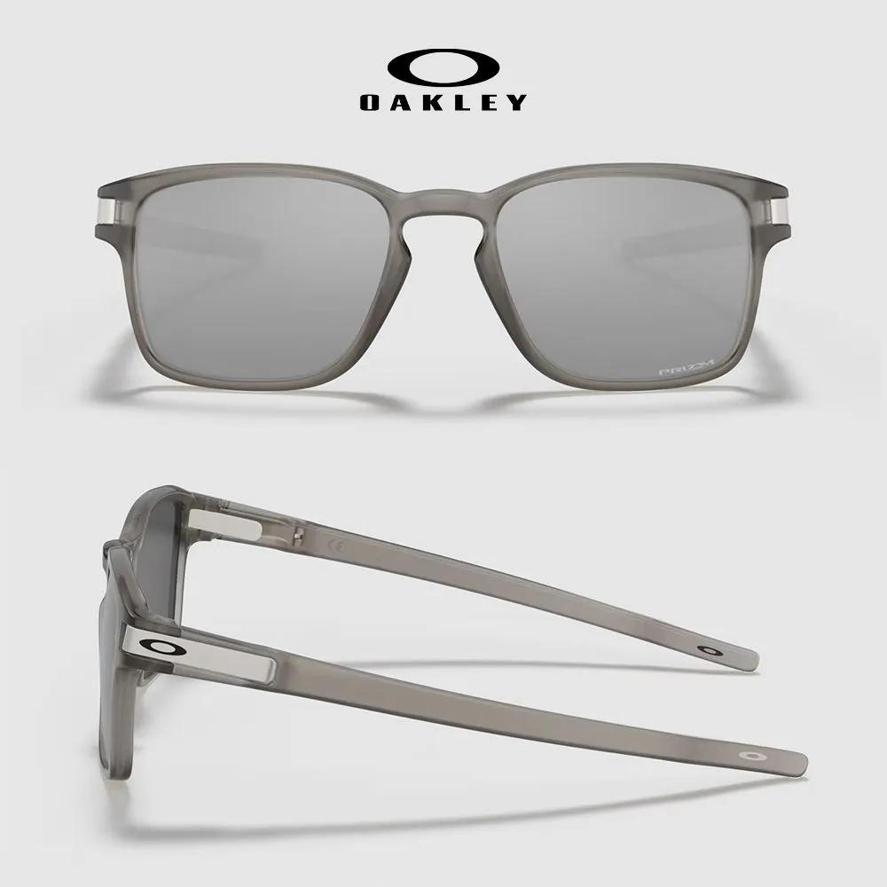 Latch Square 9358-14 Matte Grey Ink/Prism Black Oakley Sunglasses