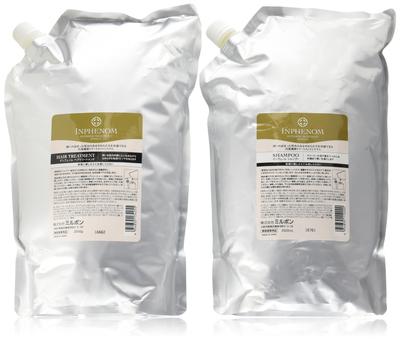 Milbon Infenom Refill Set Шампунь для салонного лечения эксклюзивно для коммерческого использования Refill 2,5 л и 2,5 кг