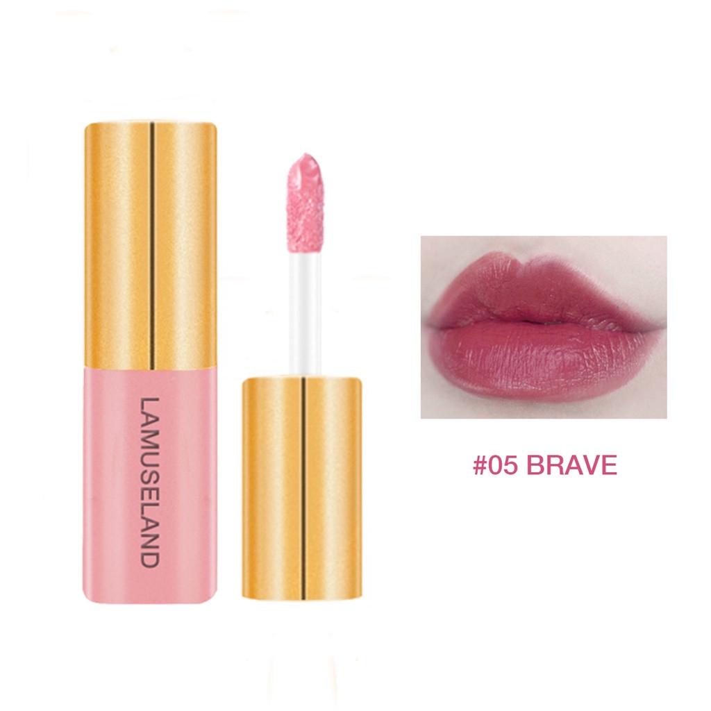 Cute RED Tube Mouth Red Brick Red Aunt Lipstick - Непростой сладкий бархат