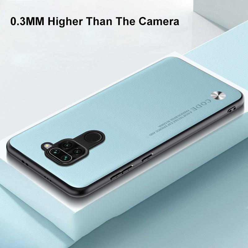 Роскошный чехол из искусственной кожи для Xiaomi Redmi Note 9 Note9 Pro, задняя крышка, матовый силиконовый защитный чехол для телефона Redmi Note 9S 9 Pro