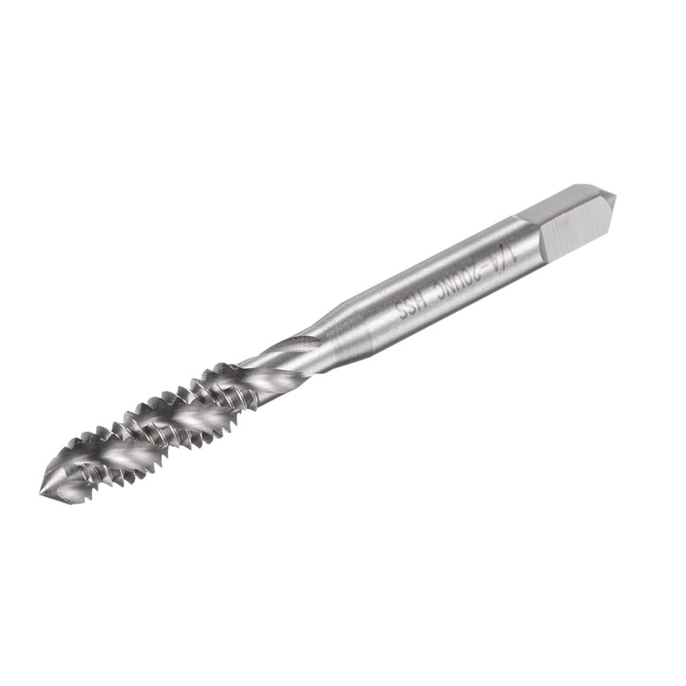 Uncoated Spiral Flute Threading Tap HSS (High Speed Steel)  Wide Application