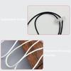 Anti-lost 10PCS Removable Hat Chin Cord Straps Adjustable Cord Fasteners Windproof Rope Sun Visor Bucket Hat Accessories