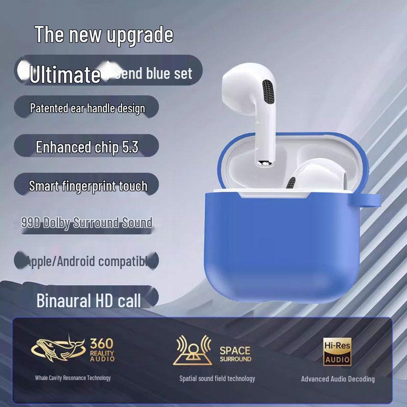 Высококачественные беспроводные Bluetooth-наушники для Apple, Huawei, Vivo, Xiaomi, OPPO – Двусторонние, Цельные, Бесплатная доставка