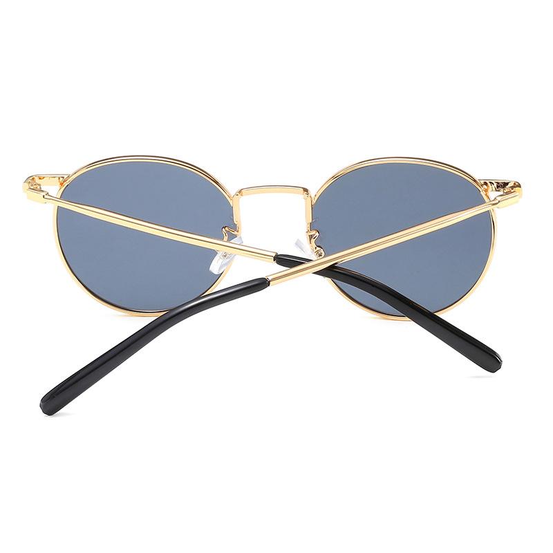 Retro Small Face Designer Sunglasses Round Frame Trendy Street Shooting Sun Glasses Sunglasses for Women Vintage Gafas De Sol