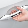 OLV5 4PCS Car Styling Door Handle Reflective Stickers Vinyl Decoration For Mercedes Benz GLE63 CLS63 GLC63 W204 W205 C63 W212 W213