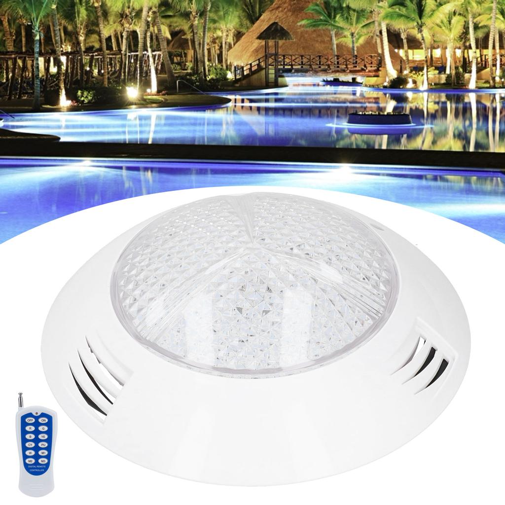Swimming Pool Light 300LED RGB Remote Control Underwater Lamp AC12V IP68 Waterproof 30W