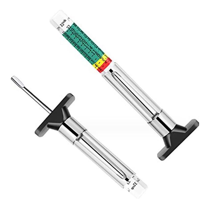 25Mm Car Tyre Tire Tread Depth Gauge Meter Auto Tire Wear Detection Measuring Tool Caliper Thickness Gauges Monitoring System