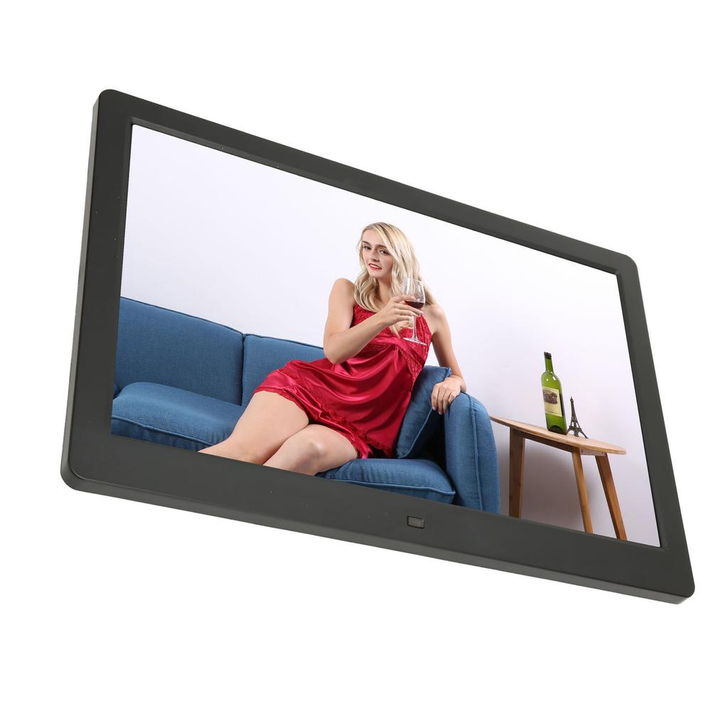 Цифровая фоторамка многофункциональная 13-дюймовая HD светодиодная электрическая фоторамка с дистанционным управлением