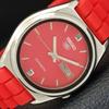 Б/У винтажные мужские часы SEIKO 5 AUTOMATIC 7009A из Японии с красным циферблатом a434536-2 R121-a434536