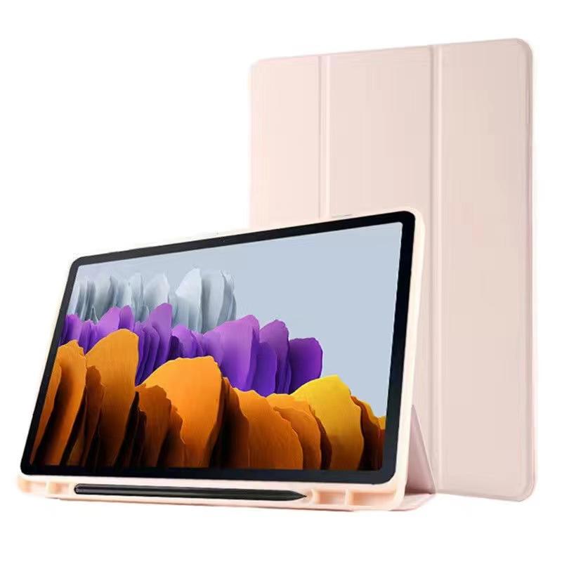 For Samsung Galaxy Tab S11 Ultra Case 14.6inch 2025 Samsung Tab S8/S9/S10 Ultra TPU Tri-fold Stand with Pen Slot Tablets Cover
