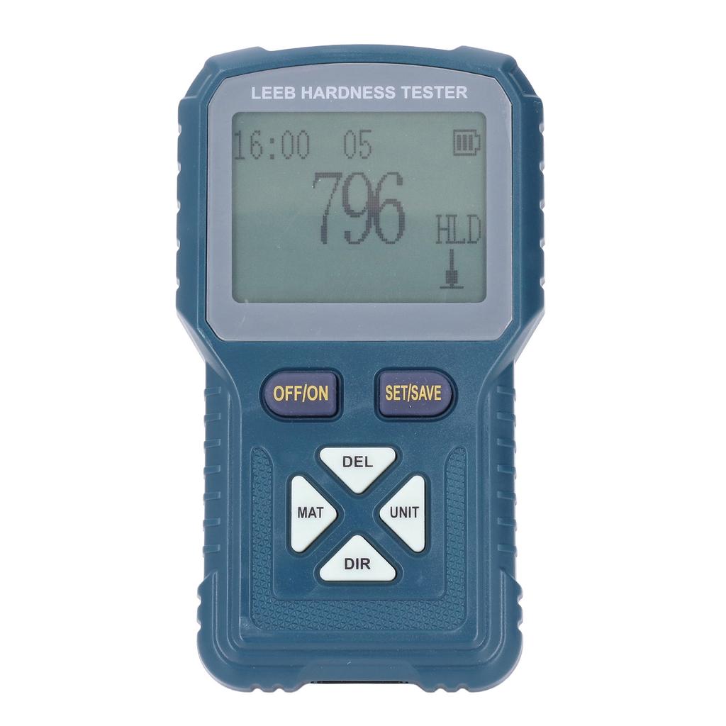 Измеритель твердости металла Высокоточный цифровой портативный твердомер для стали, меди, латуни, чугуна