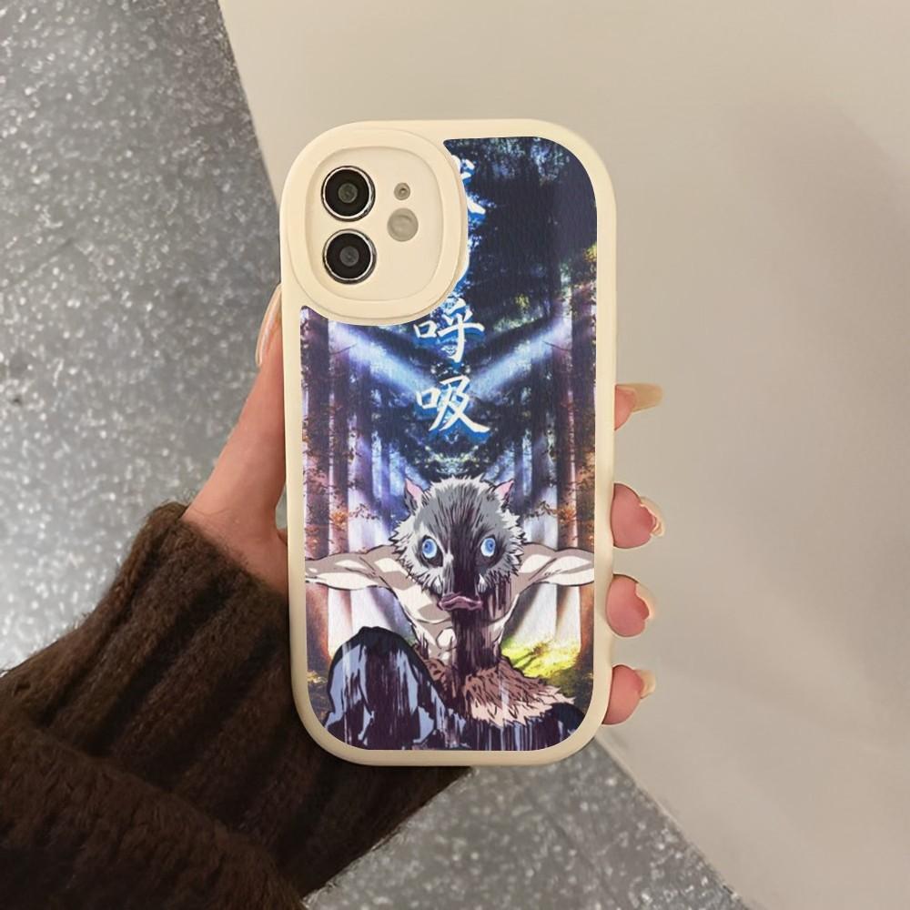 Inosuke Hashibira аниме чехол для телефона из твердой кожи для IPhone 14 13 12 Mini 11 14 Pro Max Xs X Xr 7 8 Plus 6 6s