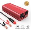 Car Power Inverter EBTOOLS 1000W 2000W Inverter 12V DC To 110V AC Car Converter with 2 AC Out