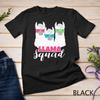Cute Llama Squad Shirt Retro 80s Style Tshirt Gift Unisex T-shirt