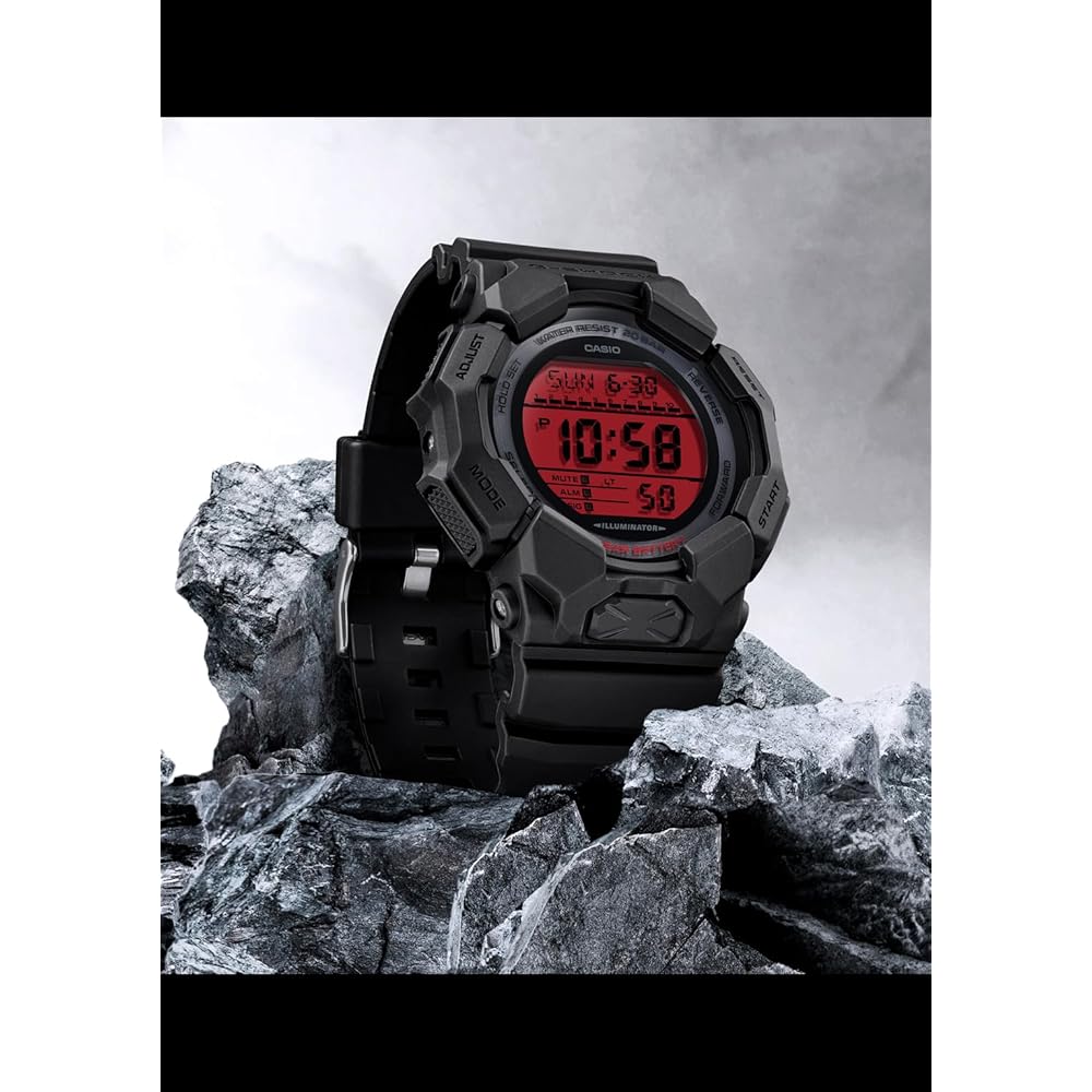 Casio G-Shock GD-010BBR-1JF Men's Watch Black Eco-Friendly Material