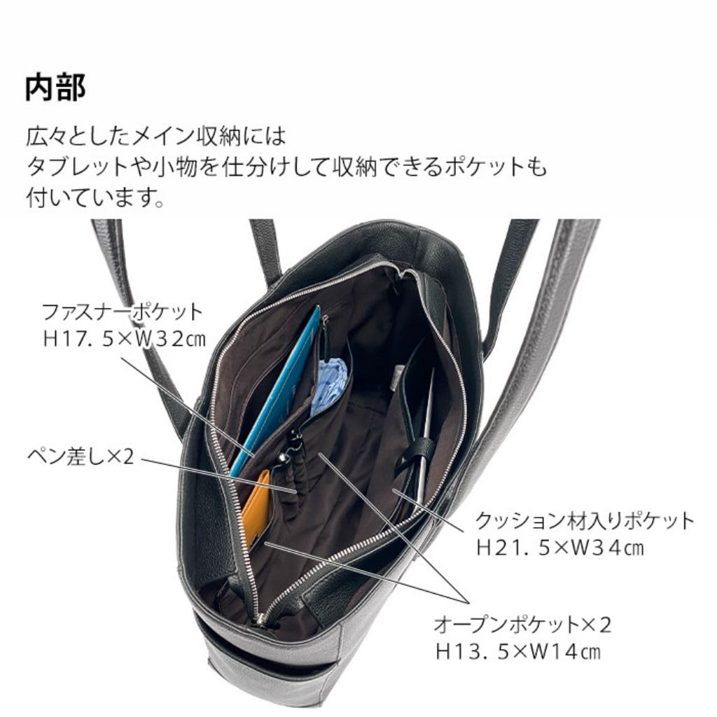Роскошная сумка-тоут из натуральной кожи, воловья кожа, B4, большая, длинная, деловая, высококачественная, зернистая, [KAKKOII], совместимая, вместительная, с ручкой, сумка, кожа, мужская,