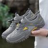 Hiking Shoes Men's Summer Breathable Mesh Lightweight Hiking Boots Outdoor Non-Slip Hollow Mesh Sneaker Casual Mesh Surface Shoes