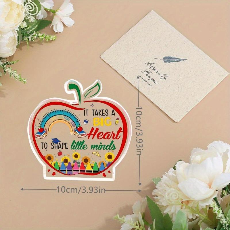 Class of 2025 Teacher Plaque - Inspirational Thank You & Retirement Desk Gift