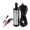 DC 12V Electric Submersible Pump Stainless Steel Submersible Pumps for Water Oil Kerosene 12 L Min Refueling Tool