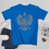 Unisex Unisex Polish Eagle Poland Polska Coat of Arms Polish Pride Retro Flag Tshirt Tees T Shirts WoUnisex Boys 100 Cotton TShirt