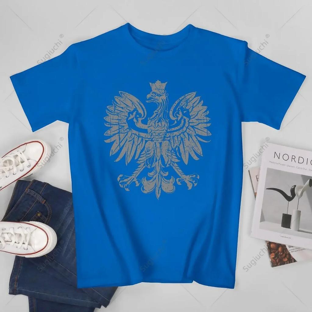 Unisex Unisex Polish Eagle Poland Polska Coat of Arms Polish Pride Retro Flag Tshirt Tees T Shirts WoUnisex Boys 100 Cotton TShirt