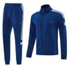 Men Women Football Warm-Up Jacket Set Long Sleeve Training Suit Winter Sportswear