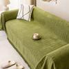 Wind Snow Sofa Towel: Skin-Friendly, Anti-Wrinkle, Herringbone Pattern, Solid Color, Multi-Purpose, Machine Washable Sofa Cover