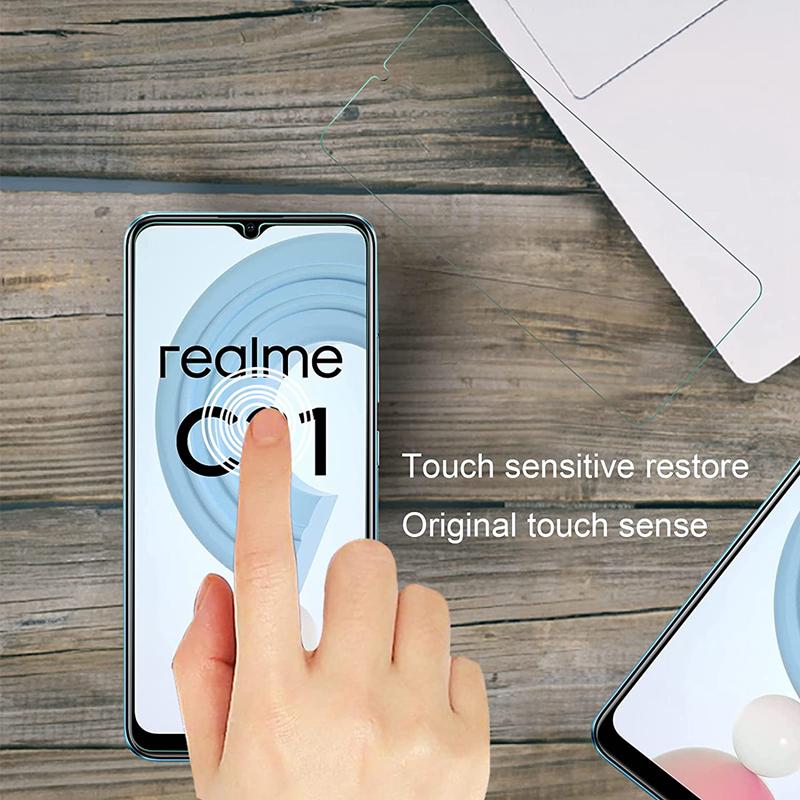 2 шт. Realme 9 5G/9 Pro/9i прозрачное стекло Защитная пленка из закаленного стекла для Realme 9 Pro + C11 C12 C15 C17 C25 C35 Защитное защитное стекло