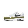 Air Max 1 White Black Medium Olive