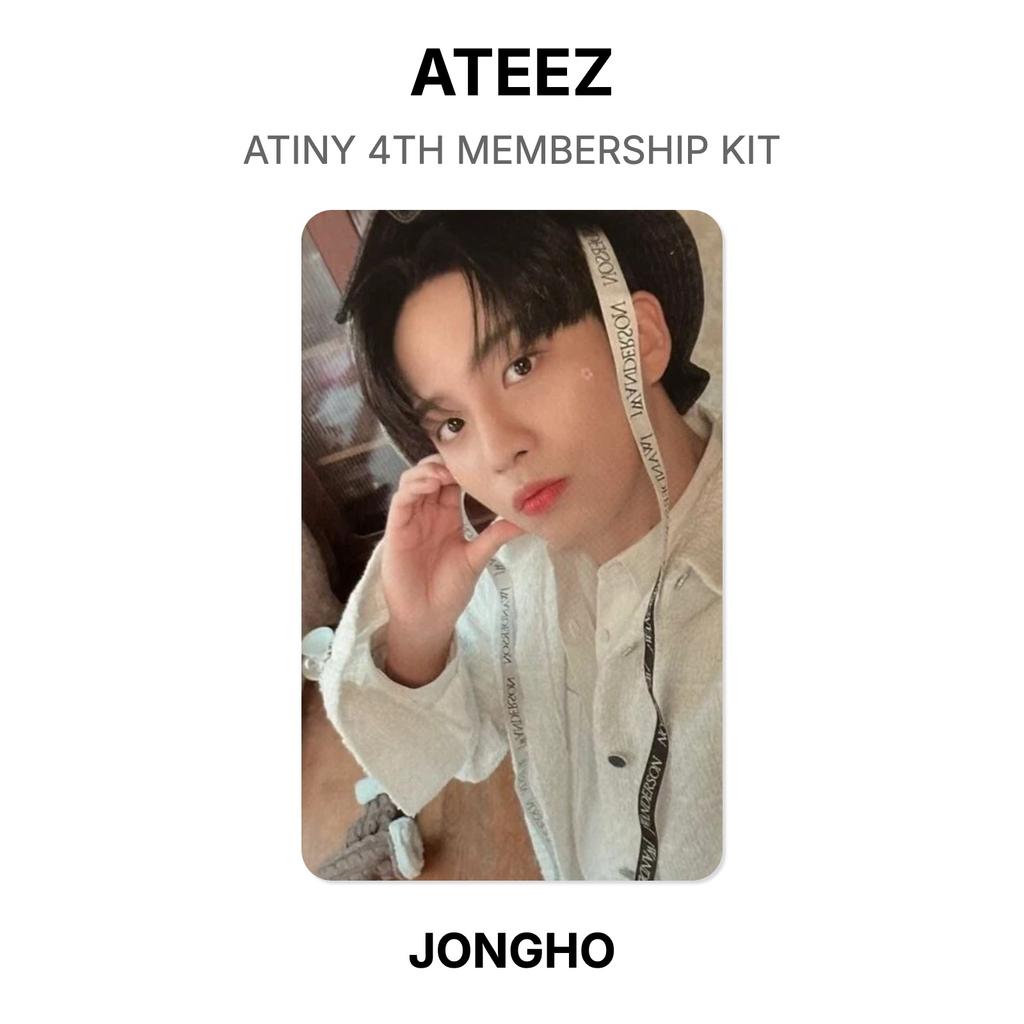 ATEEZ КИТ 4-ГО ЧЛЕНСТВА ATINY Официальная фотокарточка