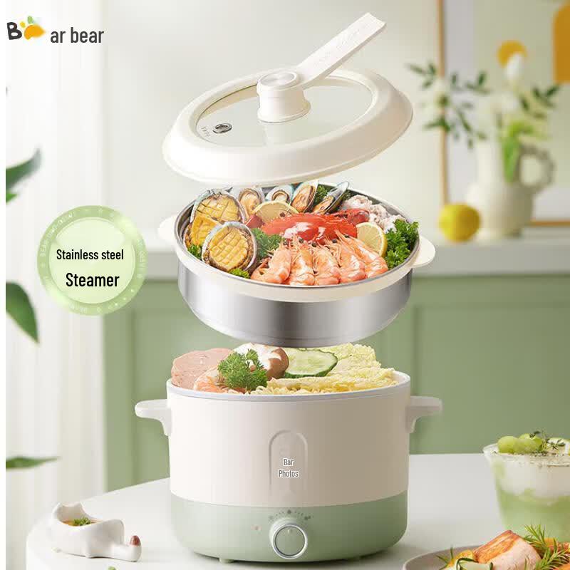 Bear 2.5L Multi-functional Electric Cooker with Steamer CN plug (adapter included)