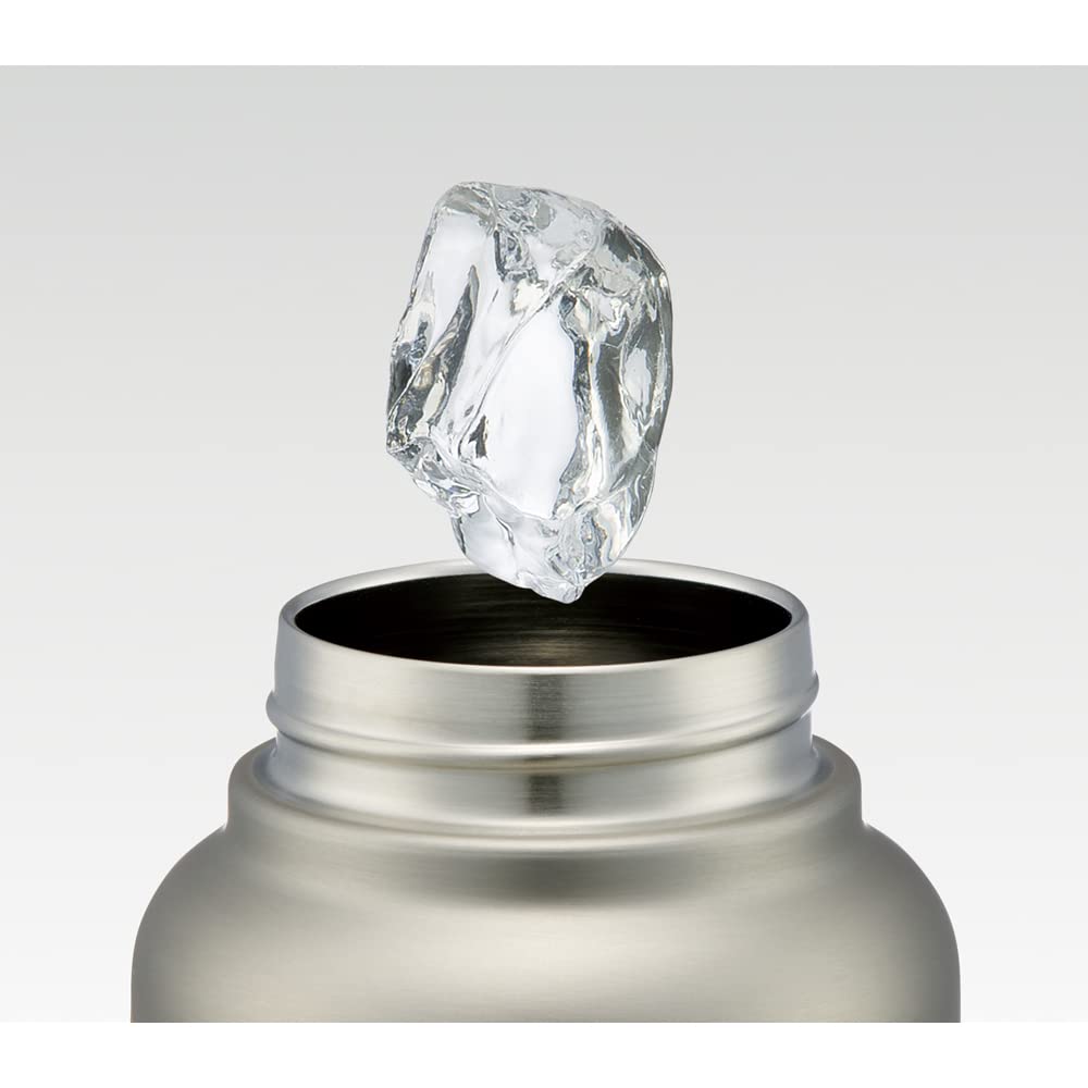 Skater Direct Bottle with Handle 1200ml Water Bottle Mug Bottle Silver STD12H-A