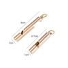 Pendant Referee Waterproof EDC Tool Referee Whisle Survival EDC Whistle Keychain Brass Whistle