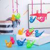 5 шт. забавные свистки для вечеринок, музыкальные игрушки для рисования, детские игрушки, свисток в виде водяной птицы, раннее обучение