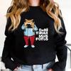 Cartoon Frog DTMF Printing Sweatshirt Debi Tirar Mas Fotos Shirt Funny Frog Pullover Unisex Long Sleeve Sweatshirts Latina Gift