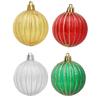 6 шт./кор. расписные рождественские шары, украшения, праздничная атмосфера, красивые рождественские шары для отелей, торговых центров