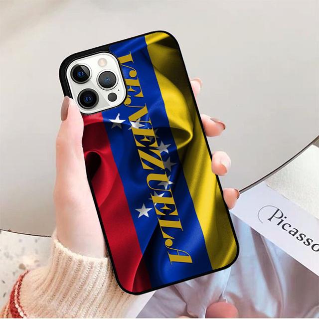Чехол для телефона Флаг и Герб Венесуэлы для iPhone 17 Air 16 16e 15 Plus для Apple 13 11 12 14 Pro Max Чехол coque fundas