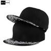 Print Style Baseball Cap Mens Snapback Hats Black Gorras Hip Hop Man Snapbacks Cap For Adult