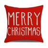 1 шт. наволочка с рождественским украшением Санта-Клаус, гном, рождественская елка, красная клетчатая подушка, набор для украшения комнаты, дома