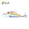 10PC HENGJIA 8g Minnow Crankbaits 3D Eyes Plastic Wobbler Fishing Tackle Equipment