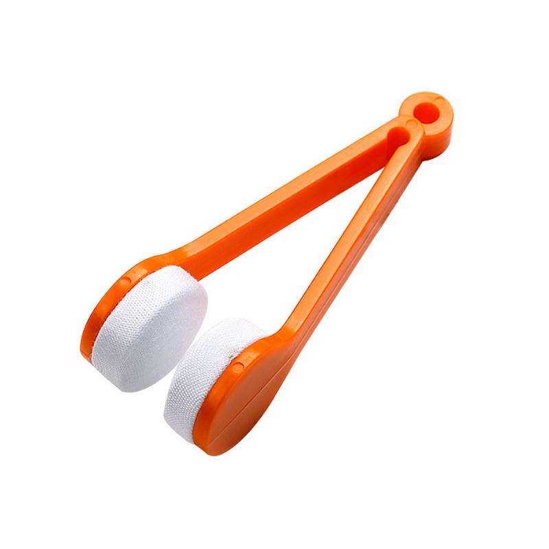 Mimi Portable Multifunctional Glasses Cleaning Rub Two-side Glasses Brush Microfiber Spectacles Cleaner Glasses Cleaning Tools