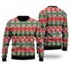 Christmas Fake Cardigan Pullover Man Pullover 3D PrintNew Year Party Sweatshirt Women Party Birthday Christmas Pullovers Kids Tops