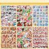 50 New Christmas Series Graffiti Stickers for Water Cups, Skateboards, Mobile Phones, Waterproof Decorative Stickers