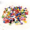100Pcs Mini Round Colored Brads Assorted Pastel Shades Metal Two-Prong Brads for Scrapbooking DIY Crafts 8x20mm