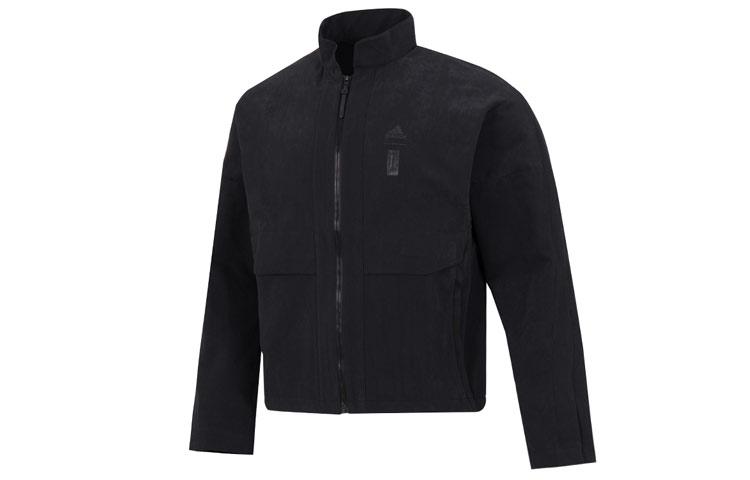 adidas Куртки Мужские Черные Стойка Умеренные Другие HM5172