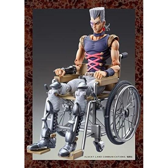 Super Action Statue JoJo's Bizarre Adventure Часть 5 JPПольнарефф примерно 160 мм ПВХ АБС Нейлон окрашенная подвижная фигурка ME21528